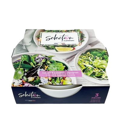 Luminarc Selection Salatschüsseln 3-teilig