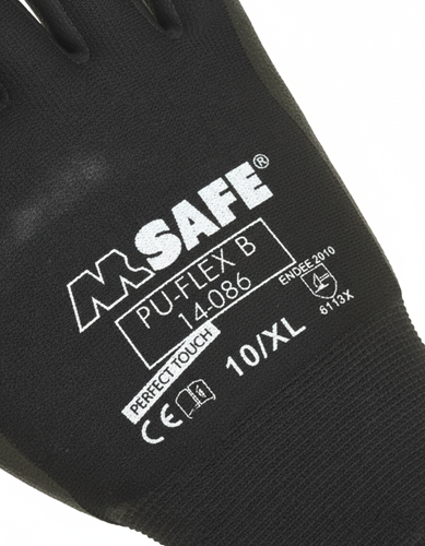 Oxxa pu-flex 14-086 Handschuh schwarz 10 (u)