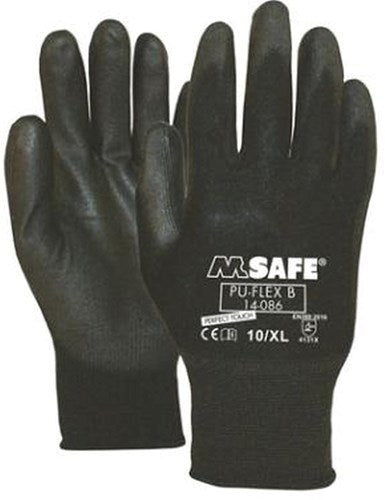 Oxxa pu-flex 14-086 Handschuh schwarz 10 (u)