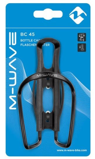 M-Wave Bidon Halter BC 45 Aluminium Kunststoff Schwarz