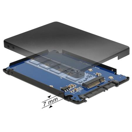 Delock Sata 22 Pin zu M.2 Ngff 2.5