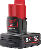Milwaukee m12 b6 (12v 6,0ah) – 4932451395 - afbeelding 2