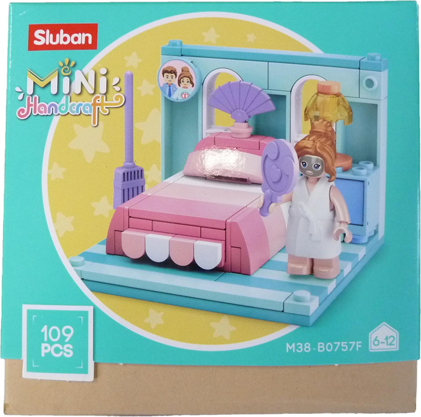 Sluban Mini-Handwerksschlafzimmer 109-tlg