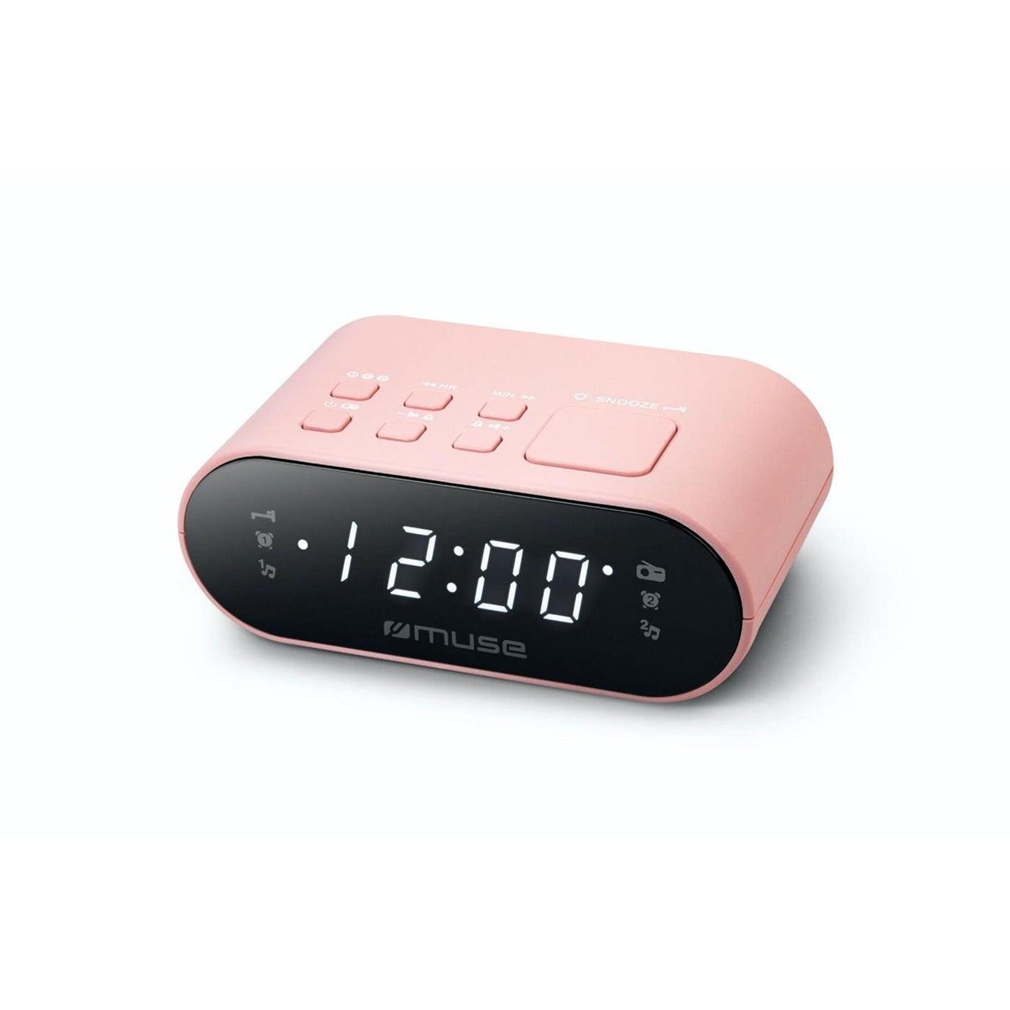 Muse UKW-Radiowecker, rosa