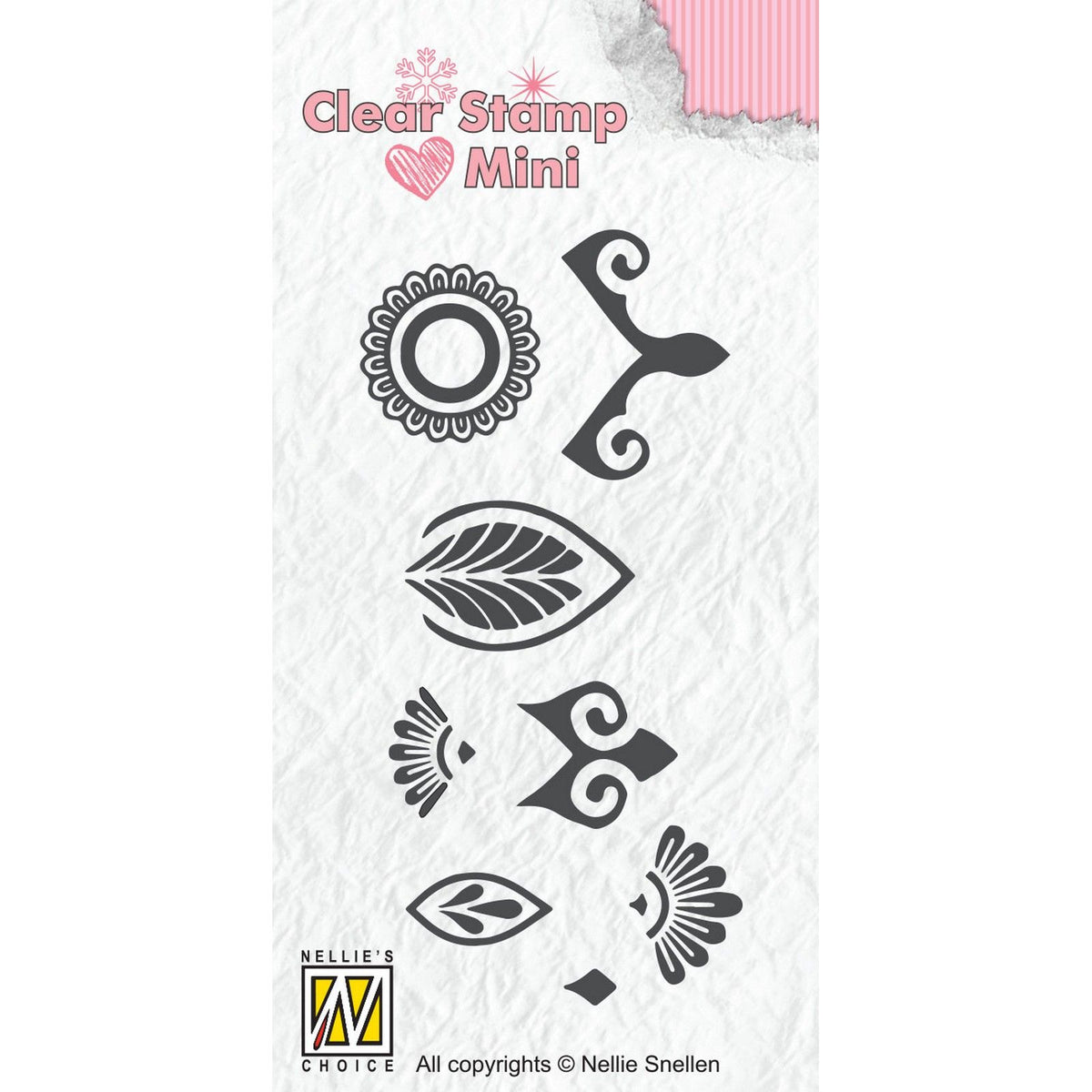Nellies Wahl • Clear Stamps Mandala Mini Flower-2