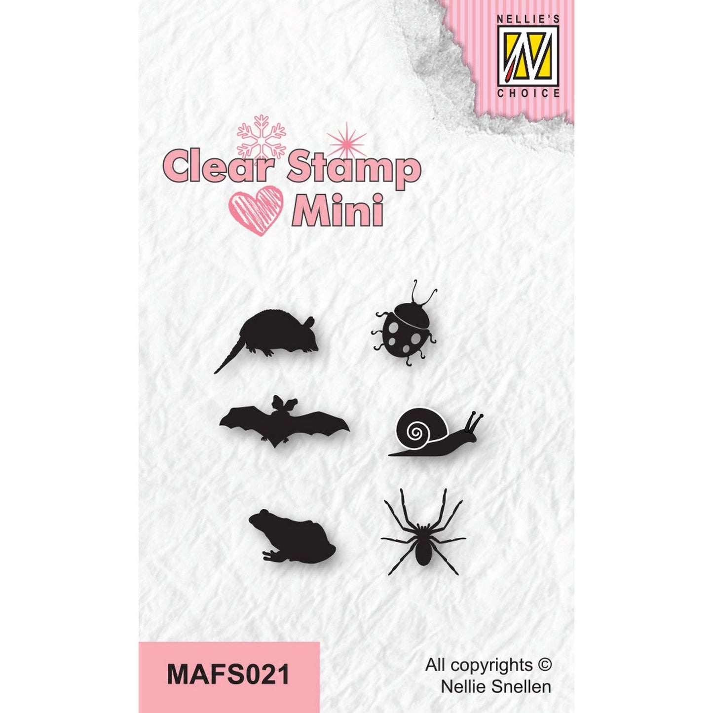 Nellies Wahl • Mini Clear Stamps Critters-2