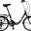Magic Marne Folding Bike 20 Zoll Unisex 6V V-Brems schwarz