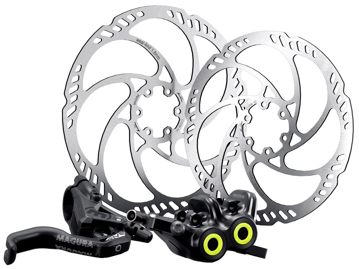 Magura MT5 Pro Scheibenbremsen-Set + Storm HC 203 180
