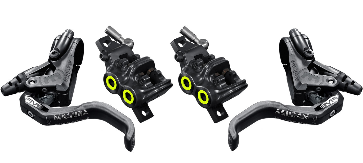 Magura MT5 Pro Scheibenbremsen-Set + Storm HC 203 180