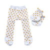Heless Puppenmillot mit Socken Gold Stpen, 28-35 cm