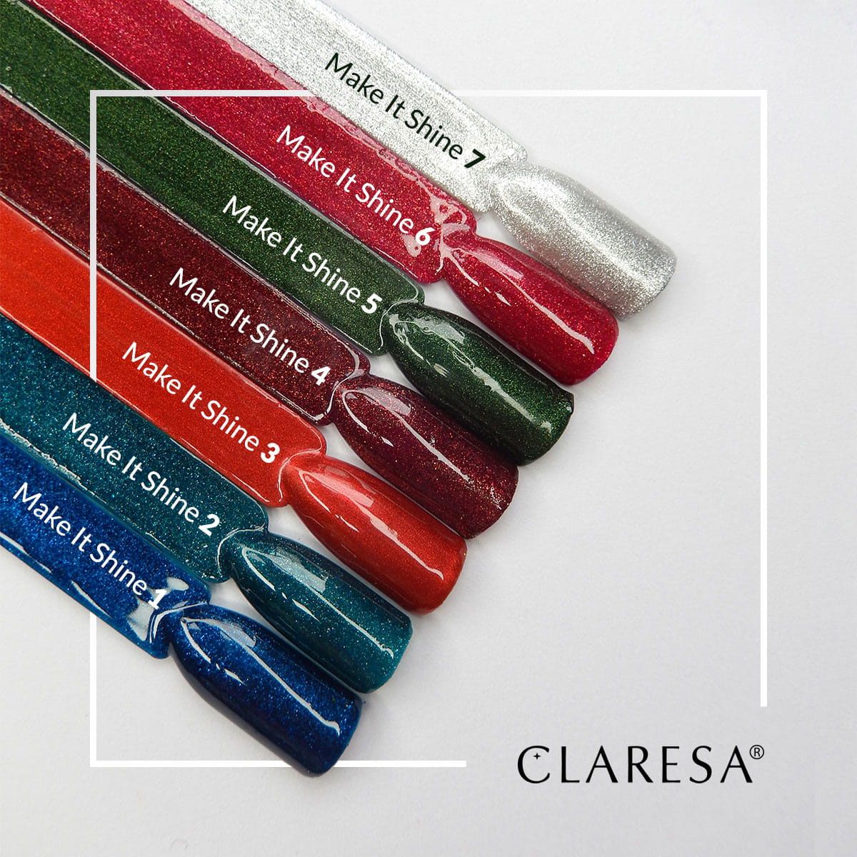Claresa Claresa UV LED GELLAK 5ML MACHSEN SIE IT SHINE 1