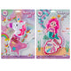 Bongers Toy Make-up auf der Karte mit einem Einhorn oder Meerjungfrau