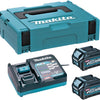 Makita Akku-Starterset xgt dc40ra 2xbl4025