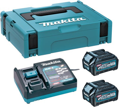 Makita Akku-Starterset xgt dc40ra 2xbl4025
