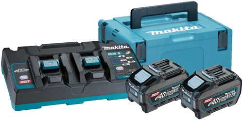 Makita Akku-Starterset xgt dc40rb 2xbl4050f
