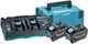 Makita Akku-Starterset xgt dc40rb 2xbl4050f