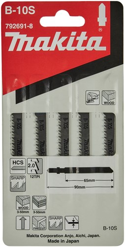Makita Stichsägeblatt B10s (5 Stück)
