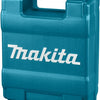 Makita Zubehörkoffer aus Kunststoff für Bohrer/Schraubendreher DF488D HP488D – 821844-3