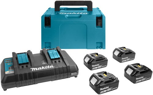 Makita Akku-Starterset lxt dc18rd 4xbl1850b