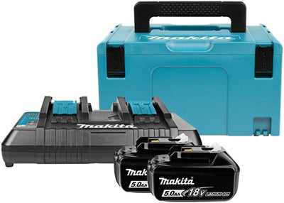 Makita Akku-Starterset lxt dc18rd 2xbl1850b