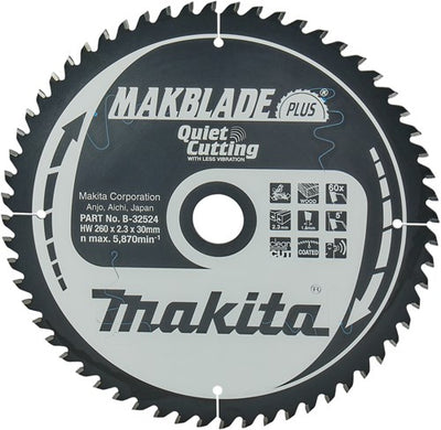Makita Zubehör Kappsägeblatt | Holz | 260x30 60t - b-32524