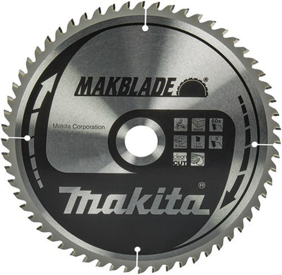 Makita Zubehör Kappsägeblatt | Holz | 260x30x2,3 60t 5g - b-32801