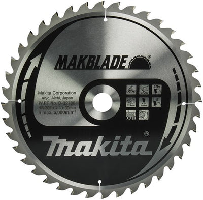 Makita Zubehör Kappsägeblatt | Holz | 305x30x2,3 40t 5g - b-32786