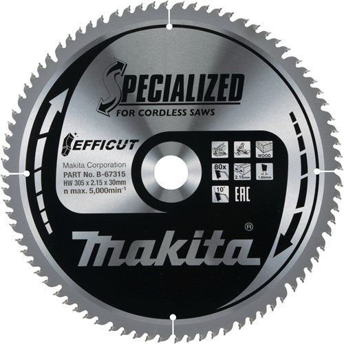 Makita Zubehör Kappsägeblatt Holz – B-67315