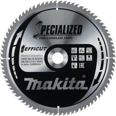 Makita Zubehör Kappsägeblatt Holz – B-67315