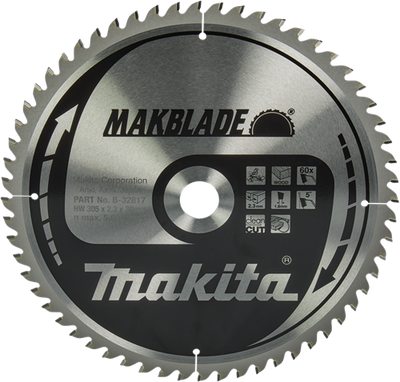 Makita Zubehör Kappsägeblatt Holz | Makblade 305x30x2,3 60t 5g - b-32817 - b-32817