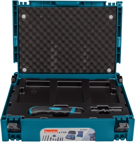 Makita Bohrer- und Schraubendreher-Bit-Set 116-teilig in Mbox