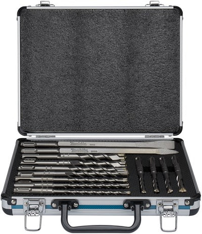 Makita-Zubehör b-64674 | pb4s sds+ Bohrmeißel-Set | 13-teiliges SDS-plus | im Aluminiumkoffer - B-64674