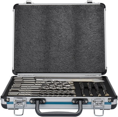 Makita-Zubehör b-64674 | pb4s sds+ Bohrmeißel-Set | 13-teiliges SDS-plus | im Aluminiumkoffer - B-64674