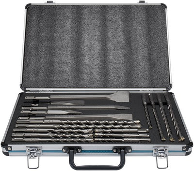 Makita-Zubehör b-64680 | pb4s sds+ Bohrmeißel-Set | 17-teiliges SDS-plus | im Aluminiumgehäuse - B-64680