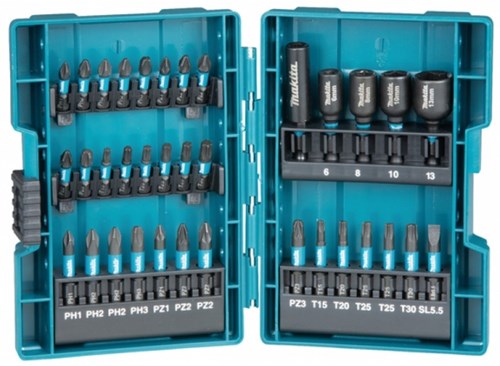 Makita Zubehör Bit-Bohrer-Set 35-teilig – B-66880 – B-66880