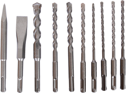 Makita Zubehör Bohrer- und Meißelset 10-teilig – D-46361 D-46361