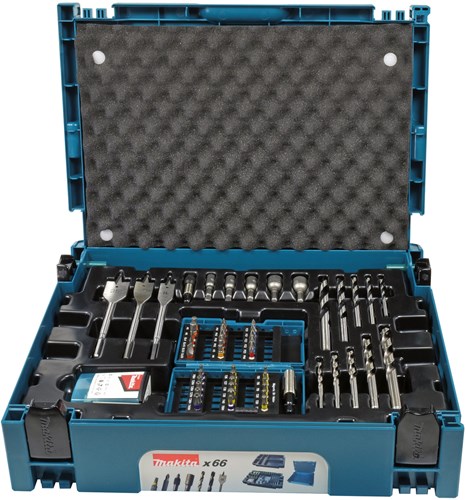 Makita Boor-Bit-Set, 66 Dateien
