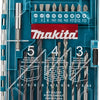 Makita Zubehör Bohrer- und Schraubendreher-Bit-Set 22-teilig – P-44002 – P-44002