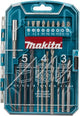 Makita Zubehör Bohrer- und Schraubendreher-Bit-Set 22-teilig – P-44002 – P-44002