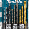Makita Zubehör Bohrerset Stein Holz Metall 9-teilig – D-71962