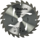 Makita Zubehör Kreissägeblatt Holz | 165x20x1,6 24t 18g - e-15643 - e-15643