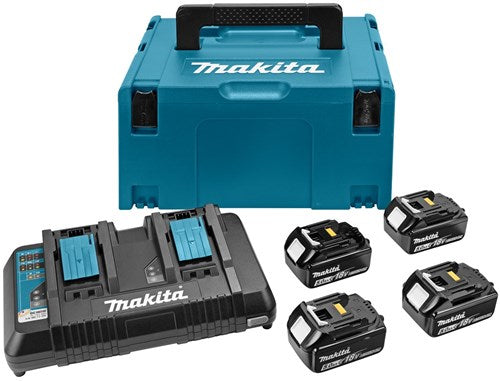 Makita Zubehör-Kombinationsset DC18RD 4xBL1850 – 197158-5