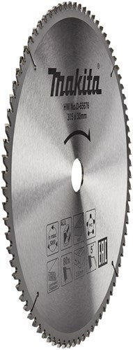 Makita Zubehör D-65676 Kappsägeblatt | verschiedene Materialien | 305x30x2,8 | 80t | 5g - d-65676