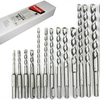 Makita-Zubehör D-71956 – SDS-Plus 14-teiliges SDS-Plus-Bohrer-Set – D-71956