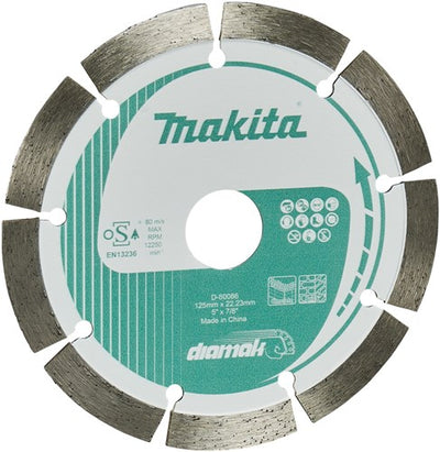 Makita Zubehör Diamantscheibe 125x22,23x1,8mm - D-80086