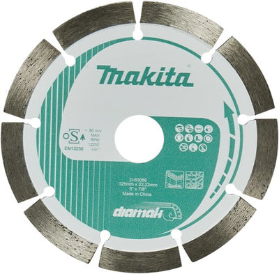 Makita Zubehör Diamantscheibe 125x22,23x1,8mm - D-80086