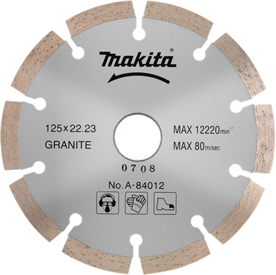 Zubehör für Makita-Diamantscheibe 125 x 22,23 x 2,0 mm – A-84012 – A-84012