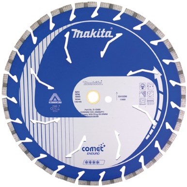 Makita Zubehör Diamantscheibe 125 x 22,2 mm blau – B-12778