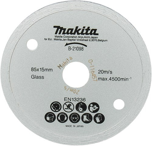 Makita-Zubehör Diamantscheibe 180 x 22,2 mm Durchmesser – B-21098
