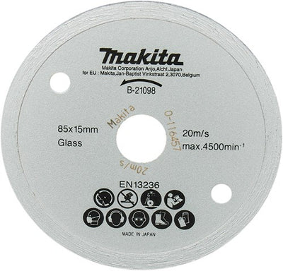 Makita-Zubehör Diamantscheibe 180 x 22,2 mm Durchmesser – B-21098